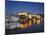 City Palace at Dusk, Udaipur, Rajasthan, India, Asia-Ian Trower-Mounted Photographic Print