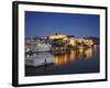 City Palace at Dusk, Udaipur, Rajasthan, India, Asia-Ian Trower-Framed Photographic Print