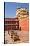 City Palace Complex, the City Palace in the Heart of the Old City, Jaipur, Rajasthan, India, Asia-Gavin Hellier-Stretched Canvas