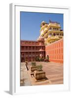 City Palace Complex, the City Palace in the Heart of the Old City, Jaipur, Rajasthan, India, Asia-Gavin Hellier-Framed Photographic Print