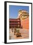 City Palace Complex, the City Palace in the Heart of the Old City, Jaipur, Rajasthan, India, Asia-Gavin Hellier-Framed Photographic Print