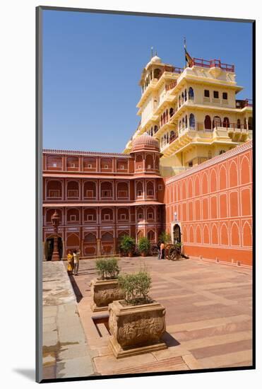 City Palace Complex, the City Palace in the Heart of the Old City, Jaipur, Rajasthan, India, Asia-Gavin Hellier-Mounted Photographic Print