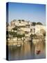 City Palace, Udaipur, Rajasthan, India-Ian Trower-Stretched Canvas