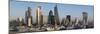 City Panorama from St. Pauls, London, England, United Kingdom-Charles Bowman-Mounted Photographic Print