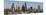 City Panorama from St. Pauls, London, England, United Kingdom-Charles Bowman-Mounted Photographic Print