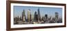 City Panorama from St. Pauls, London, England, United Kingdom-Charles Bowman-Framed Photographic Print