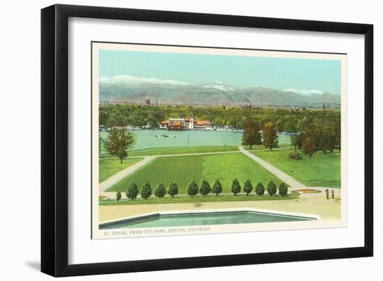 City Park, Denver, Colorado-null-Framed Art Print