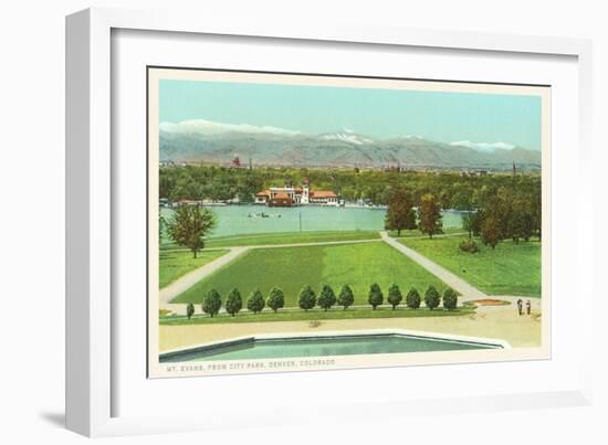 City Park, Denver, Colorado-null-Framed Art Print