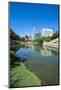 City Park Lagoon with Downtown Omaha, Nebraska, Usa-Michael Runkel-Mounted Photographic Print