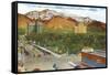 City Park, Ogden, Utah-null-Framed Stretched Canvas