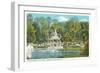 City Park, Saratoga Springs, New York-null-Framed Art Print