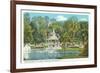 City Park, Saratoga Springs, New York-null-Framed Premium Giclee Print