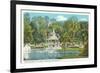 City Park, Saratoga Springs, New York-null-Framed Premium Giclee Print