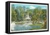City Park, Saratoga Springs, New York-null-Framed Stretched Canvas