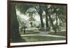 City Park View - Alameda, CA-Lantern Press-Framed Art Print