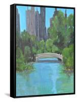 CITY PARK-ALLAYN STEVENS-Framed Stretched Canvas