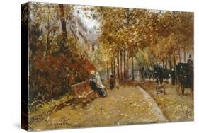 City Park-Pietro Scoppetta-Stretched Canvas