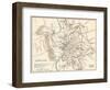 City Plan of Ancient Rome-null-Framed Giclee Print