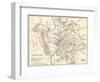 City Plan of Ancient Rome-null-Framed Giclee Print