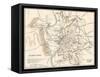 City Plan of Ancient Rome-null-Framed Stretched Canvas