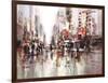 City Rain 1-Brent Heighton-Framed Art Print