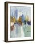 City Reflection I-Michele Gort-Framed Art Print