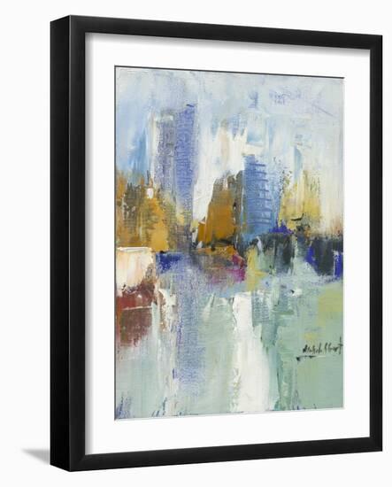 City Reflection I-Michele Gort-Framed Art Print