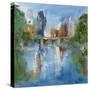 City Reflection II-Michele Gort-Stretched Canvas