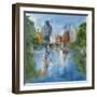 City Reflection II-Michele Gort-Framed Art Print