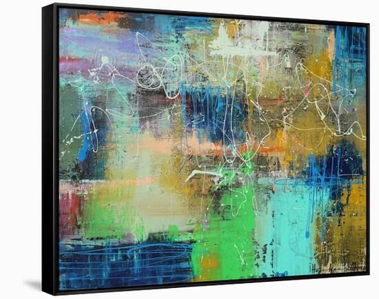 City Reflection-Ingeborg Herckenrath-Framed Stretched Canvas