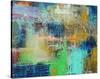 City Reflection-Ingeborg Herckenrath-Stretched Canvas