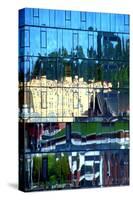 City Reflections-Douglas Taylor-Stretched Canvas