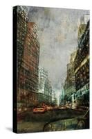 City Ride-Ken Roko-Stretched Canvas