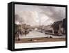 City Road, Finsbury, London, 1822-null-Framed Stretched Canvas