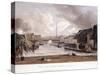 City Road, Finsbury, London, 1822-null-Stretched Canvas