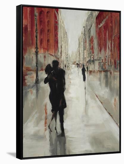 City Romance-Laurel Lehman-Framed Stretched Canvas