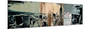 City Scape I-null-Mounted Art Print