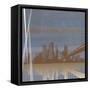 City Scape-Sloane Addison  -Framed Stretched Canvas