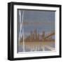 City Scape-Sloane Addison  -Framed Art Print