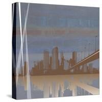 City Scape-Sloane Addison  -Stretched Canvas