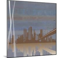 City Scape-Sloane Addison  -Mounted Art Print