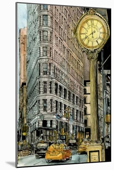 City Scene VII-Melissa Wang-Mounted Art Print