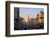 City Scene with St. Stephen's Cathedral in Background, Vienna, Austria, Europe-Neil Farrin-Framed Photographic Print