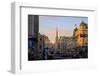 City Scene with St. Stephen's Cathedral in Background, Vienna, Austria, Europe-Neil Farrin-Framed Photographic Print