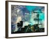 City Scrim B-GI ArtLab-Framed Giclee Print