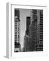 City Segment - Noir-Pete Kelly-Framed Giclee Print