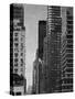 City Segment - Noir-Pete Kelly-Stretched Canvas