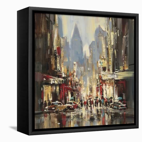 City Sensation-Brent Heighton-Framed Stretched Canvas