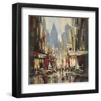 City Sensation-Brent Heighton-Framed Art Print