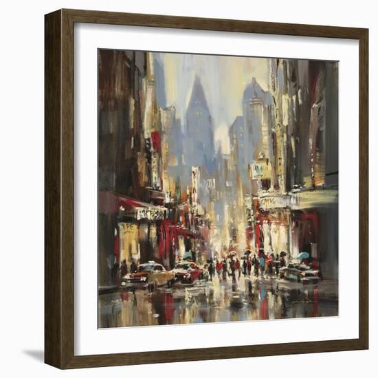 City Sensation-Brent Heighton-Framed Art Print